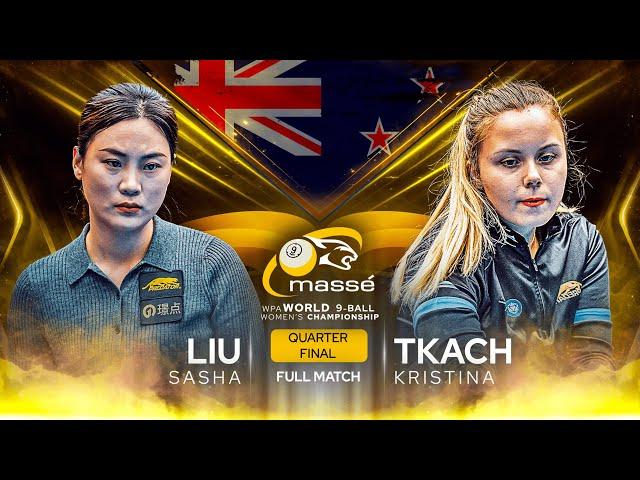 LIU vs TKACH ▸ 2024 Massé WPA Women's World 9-Ball Championship