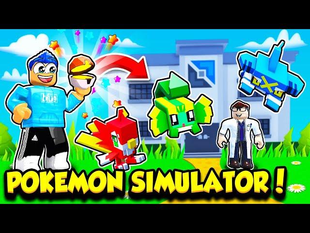 THIS POKEMON SIMULATOR ON ROBLOX IS THE COOLEST GAME EVER!!