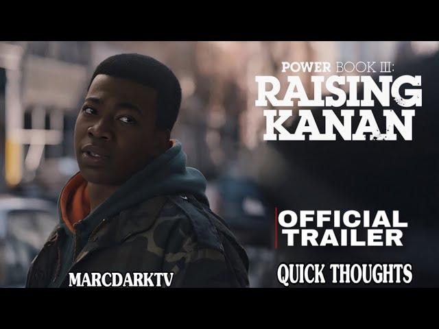 POWER BOOK III: RAISING KANAN SEASON 4 OFFICIAL TRAILER QUICK THOUGHTS!!!