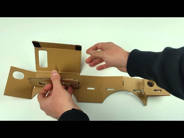 Google Cardboard Assembly - Step by Step Instructions