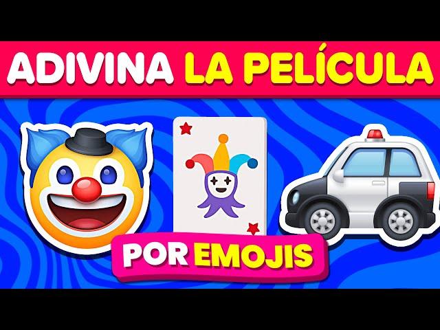 Adivina La Película por Emojis  ¿Cuántas Películas Sabes? Play Quiz de Cine 2024