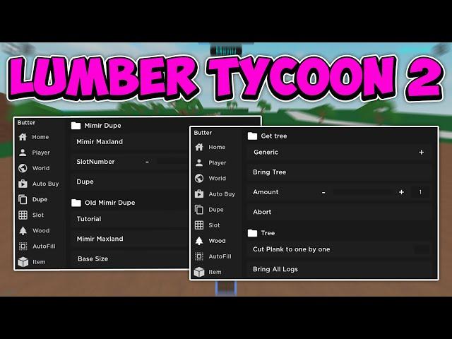  Lumber Tycoon 2 Script Hack | Mod Wood, Bring Trees, Dupe Options & More! PASTEBIN 2024