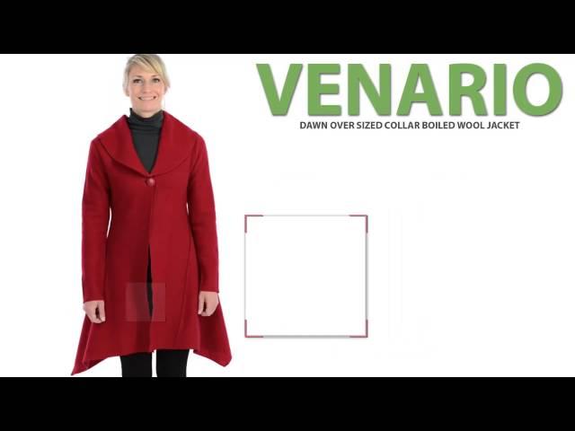 Venario Dawn Boiled Wool Jacket (For Women)