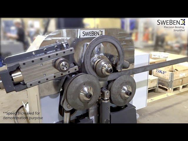 Spiralling machine / Screw Conveyor Machine [Section Bending] [Rolling machine] - SweBend