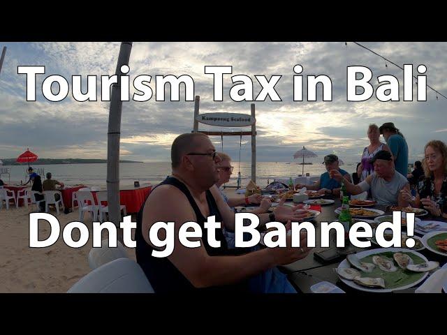 Bali Tourist Tax and E-Gates - A new experience