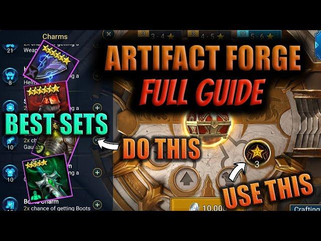 Artifact Forge | Guide And Tips | Best Gear Set | Raid Shadow Legends