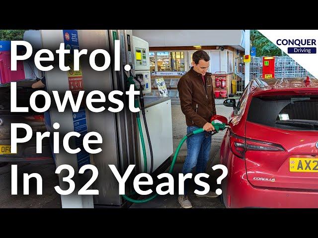 Petrol - Lowest Real Price In 32 Years?