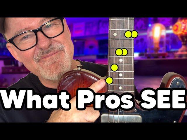 HOW A PRO Guitarist SEES The Fretboard