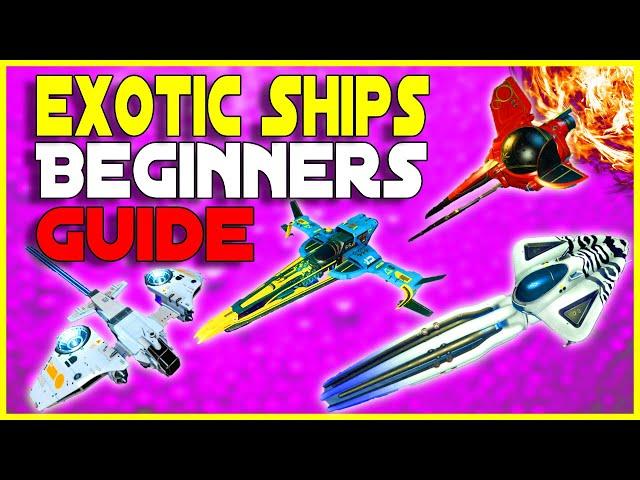 No Man's Sky Exotic Ships Guide:  How to Find S Class and Exotic Ships 