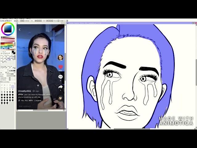 Madilynfink (tiktok) | speedpaint