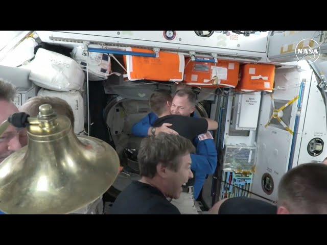 NASA's SpaceX Crew-9 enters space station after docking