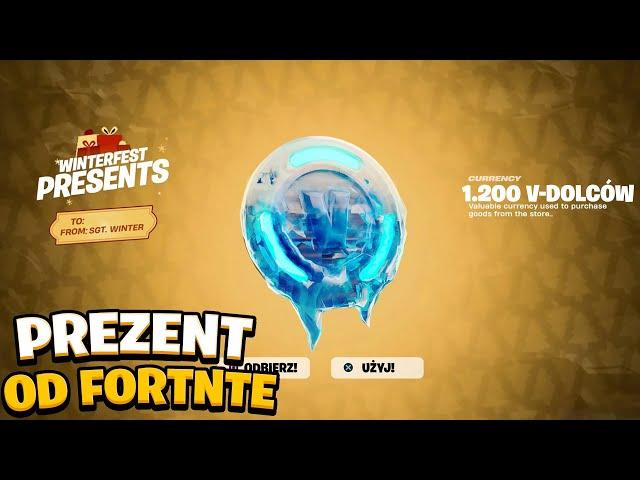 PREZENT Z VDOLCAMI *1200 VD* OD FORTNITE!?