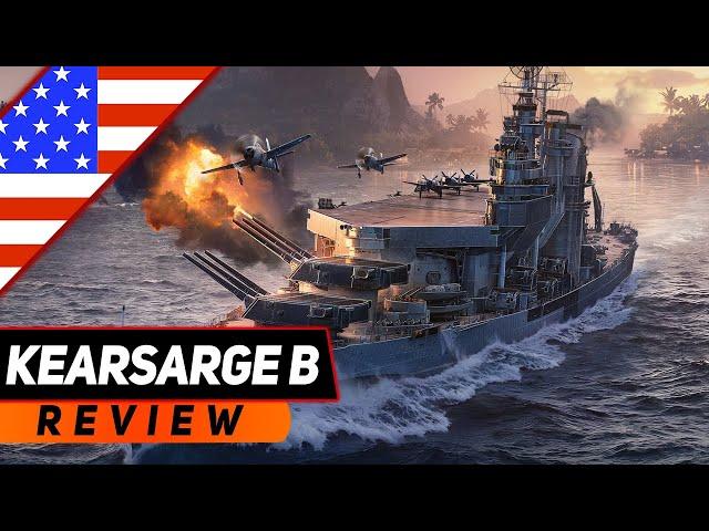 ЛИНКОР KEARSARGE! КОРОЛЬ СРЕДИ ГИБРИДОВ! МИР КОРАБЛЕЙ/WORLD OF WARSHIPS