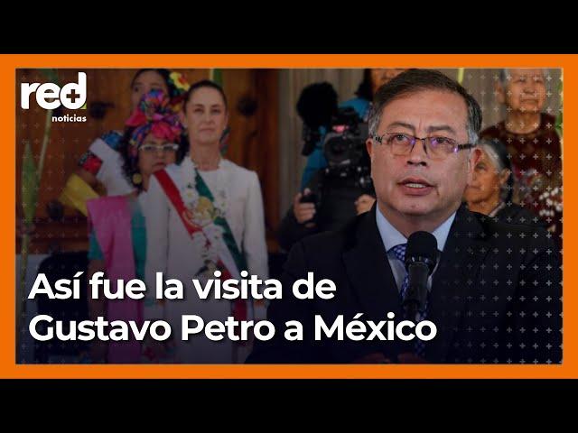 El presidente Gustavo Petro viajó a México para la posesión de Claudia Sheinbaum