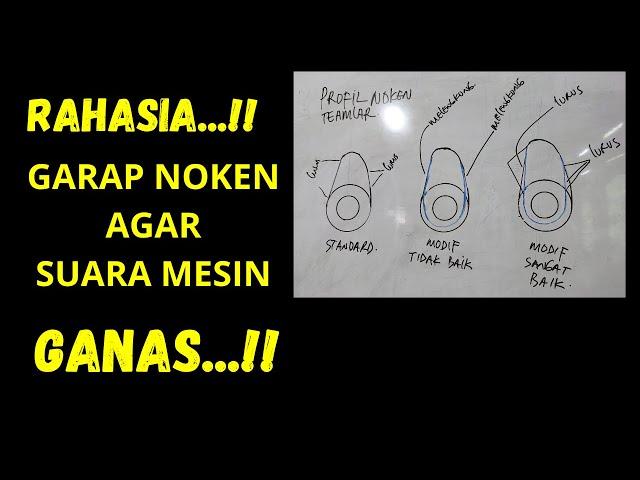 TUTORIAL PAPAS NOKEN AS AGAR SUARA MESIN GANAS, PROSES REKONDISI, DETIL LENGKAP.