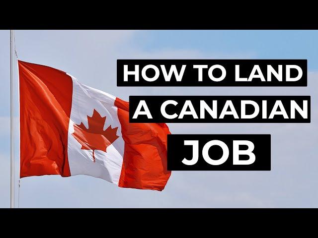 Newcomer's Guide to Finding a Job in Canada - livestream