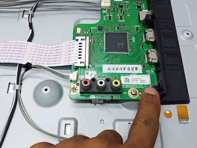 SHARP AQUOS 40 Inch LED Tv How to reset main board from factroy service menu# Model LC-40SA5100M