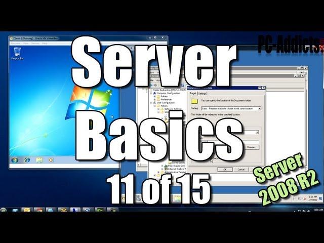 Server Basics (11) | Home Drives & Folder Redirection