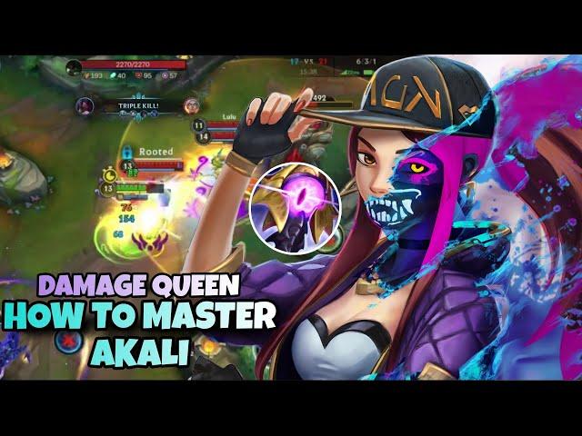 WILD RIFT : HOW TO AKALI PERFECTLY | WILD RIFT AKALI BUILD & RUNES | #akali #wildrift