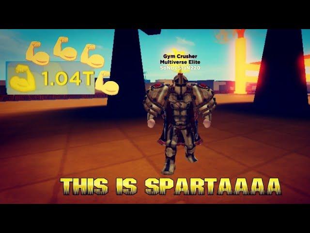 Roblox  Muscle Legends  1 Trillion Strength (Thiss iss Spartaaaa)