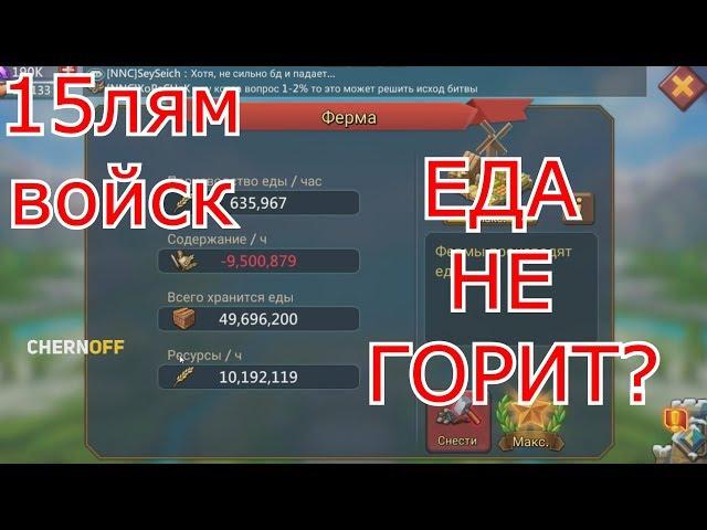 15 ЛЯМОВ ВОЙСКА, А ЕДА НЕ ГОРИТ? CHernOFF ЧИТАК!!!