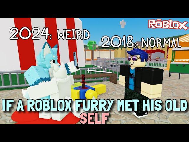 If A ROBLOX Furry Met His Old Self