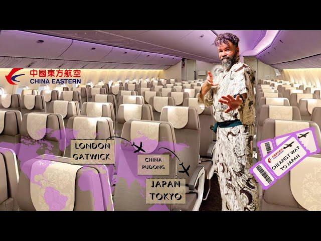 Fly very CHEAP to JAPAN |  China Eastern Airline Economy| Bad reviews and reality