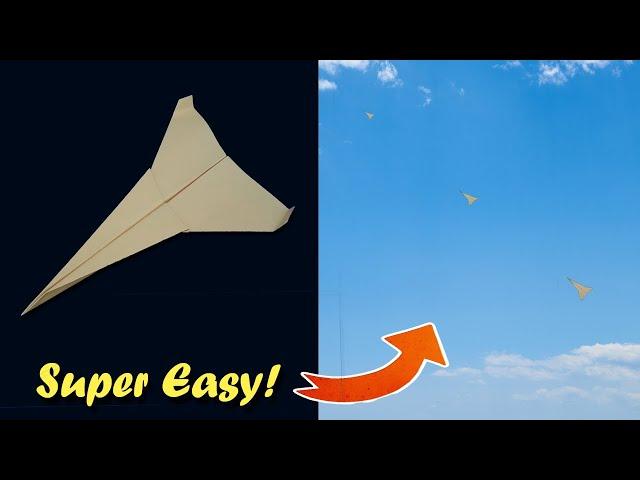 How to Make a Paper Airplane Jet Super Easy - Ababeel Crafts