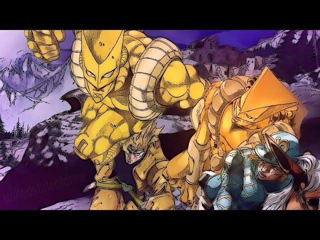 JJBA animation  Jojo Dio vs Diego『united.state.of.draw』- Original - Jojo's Bizzare Adventure