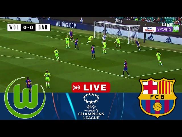 VfL Wolfsburg vs Barcelona (1-4) | Women's Champions League 24/25 - Video Game Prediction