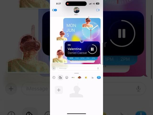 iOS 17 new stickers! Here how to add it!