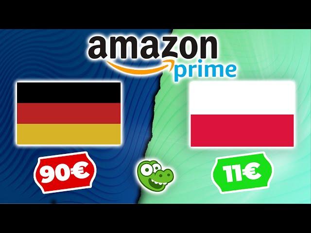 Amazon Prime billiger über Polen!