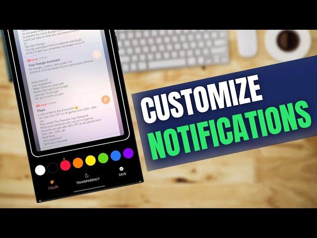 Super Useful Notification Customization Tip for Samsung Galaxy Phone Users!