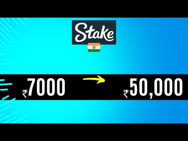 TURN 7000 RS INTO 50,000 RS IN STAKE 