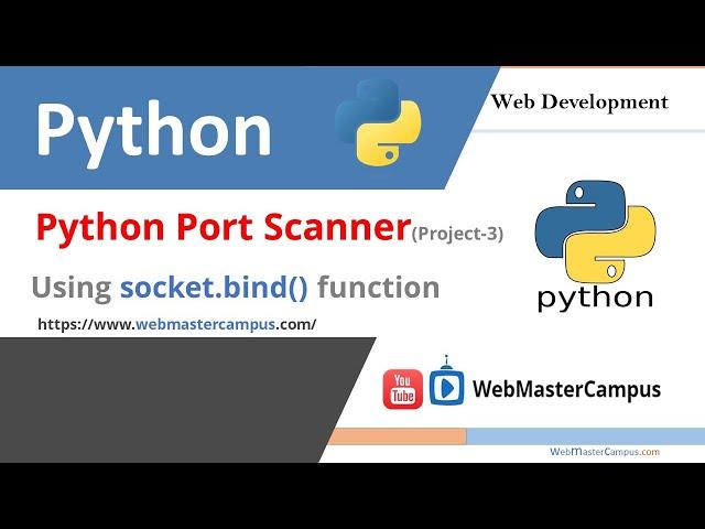 Python Port Scanner - using socket.bind