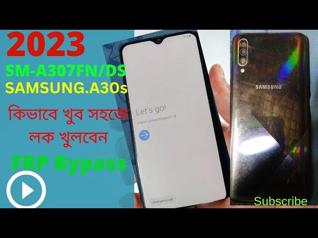 Samsung A30/A30s FRP Bypass | GoogleAccount Unlock Without PC | Android 10 New Method 2023