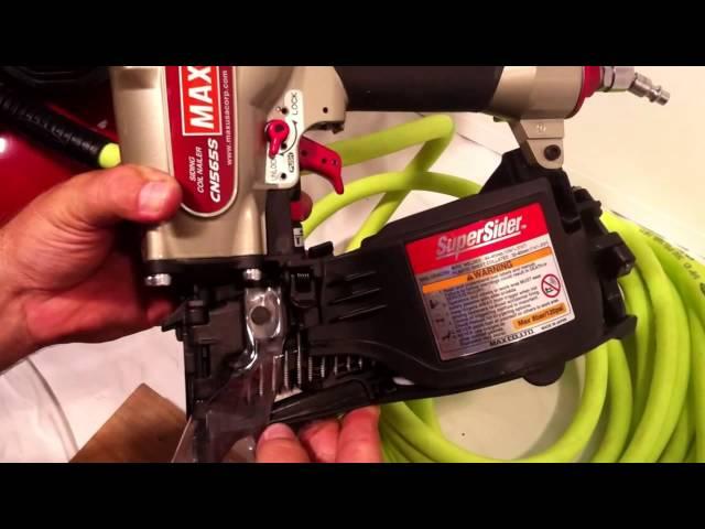 Max Siding Coil Nailer CN565S Discussion