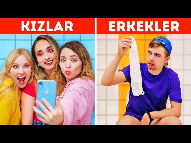 ERKEKLER, KIZLARA KARŞI. KİM KAZANACAK? – La La Dünya’dan Herkesin Bildiği Gerçek Farklar