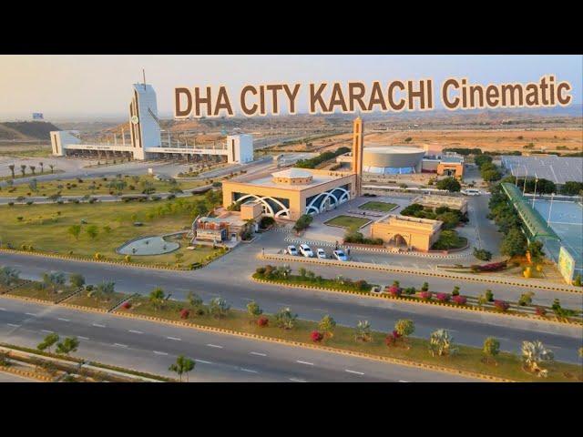 DHA CITY KARACHI  Complete Aerial Visit Highlights Drone DK