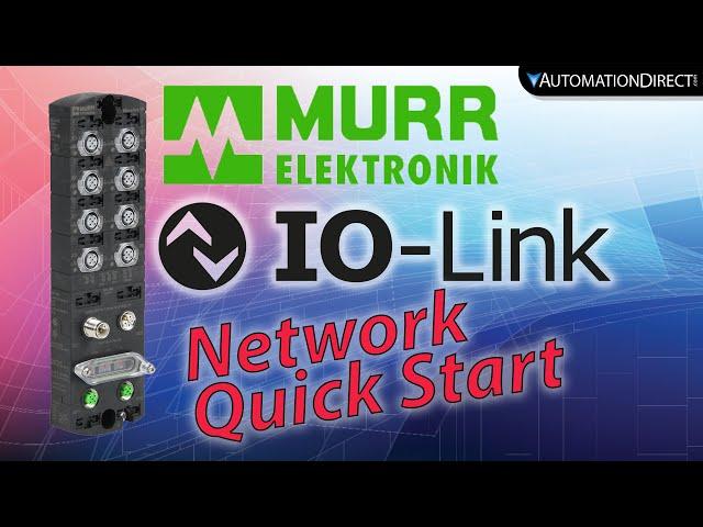 Murrelektronik IO-Link Master Network Quick Start from AutomationDirect