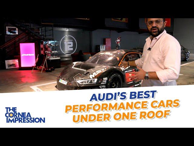 Audi showcases race-winners at Flat 12 Cafe | The Cornea Impression