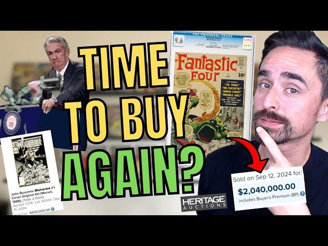 Comic Book Prices Soar Ahead Of Fed Rate Cuts! Is "NOW" The Time To Buy? - Heritage Auction Recap