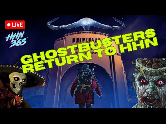 THREE House Announcements in June | Ghostbusters Returns to Halloween Horror Nights | HHN 33 & 2024