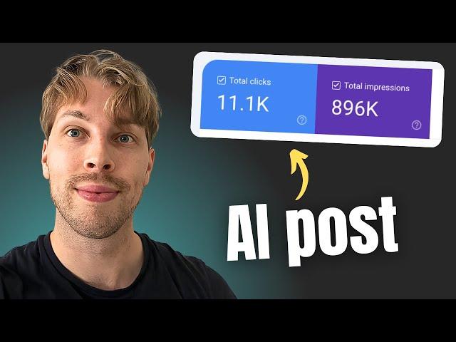 My AI blog ranked in 12 hours and got 10,000+ views