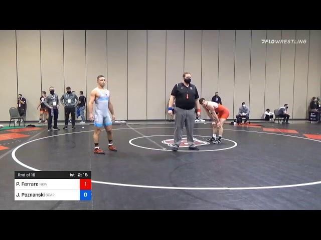 86 Kg Prelims Peter Ferraro New England RTC Vs John Poznanski Scarlet Knights Wrestling Club