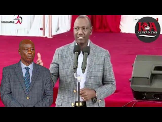 NO JOKES!! LISTEN TO PRESIDENT RUTO'S REMARKS IN CHURCH TODAY AMID FALLOUT WITH GACHAGUA!