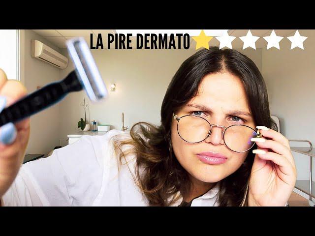 ASMR FRANÇAIS  ROLEPLAY : La pire dermatologue 