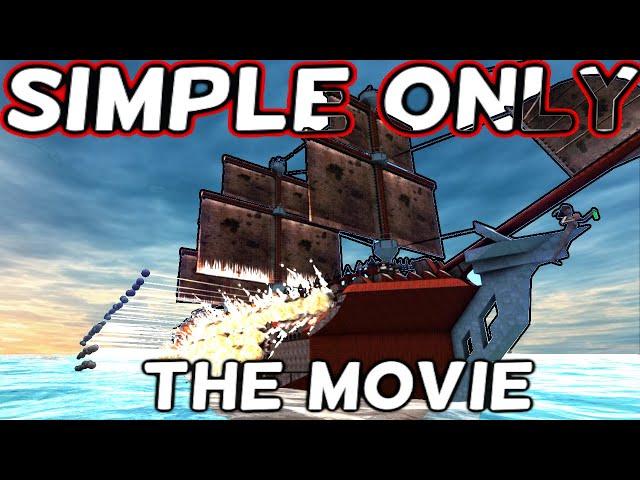 Using Weapons As Simple As I Am | Simple Weapons ONLY | FULL Playthrough | From The Depths Gameplay