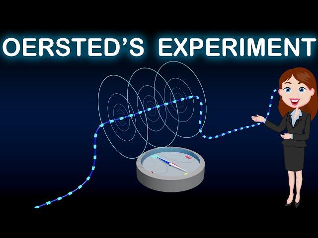 OERSTED’S EXPERIMENT || Magnetic Effect of Current & Magnetism|| Animated   explatnation|| Physics