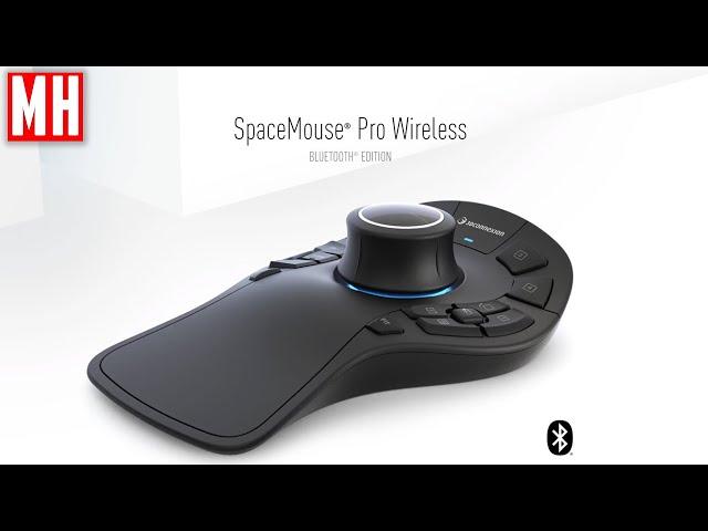 Review of the SpaceMouse Pro Wireless Bluetooth Edition, the mouse for 3D Artists